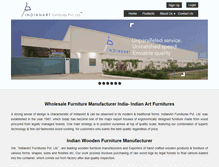 Tablet Screenshot of indianartfurnitures.com